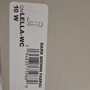 Marc Fisher Dark Brown Heeled Boots